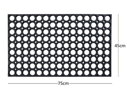 Heavy Duty Non Slip Rubber Ring Entrance Doormat