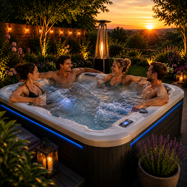 <h1>Hot Tubs & Swim Spas</h1>