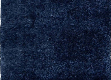 Lagom Navy Shaggy Rug