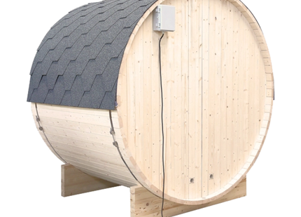France Sauna Gaïa Bella 3 Person Outdoor Barrel Sauna