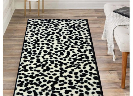 Maestro Dalmation Rug - Black & White