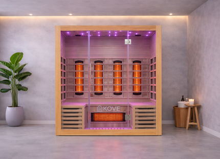 KOVE Full Spectrum Infrared Sauna – 4 Person