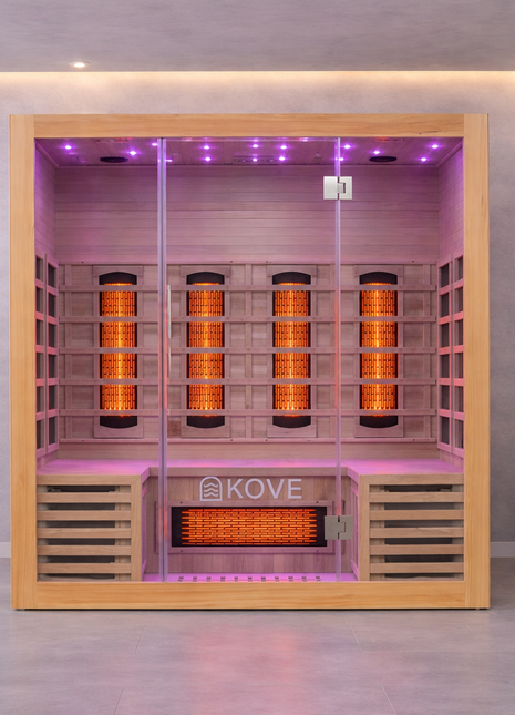 KOVE Full Spectrum Infrared Sauna – 4 Person