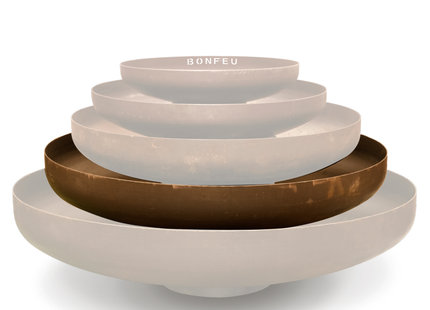 BonFeu BonBowl 120cm Corten Steel Fire Bowl