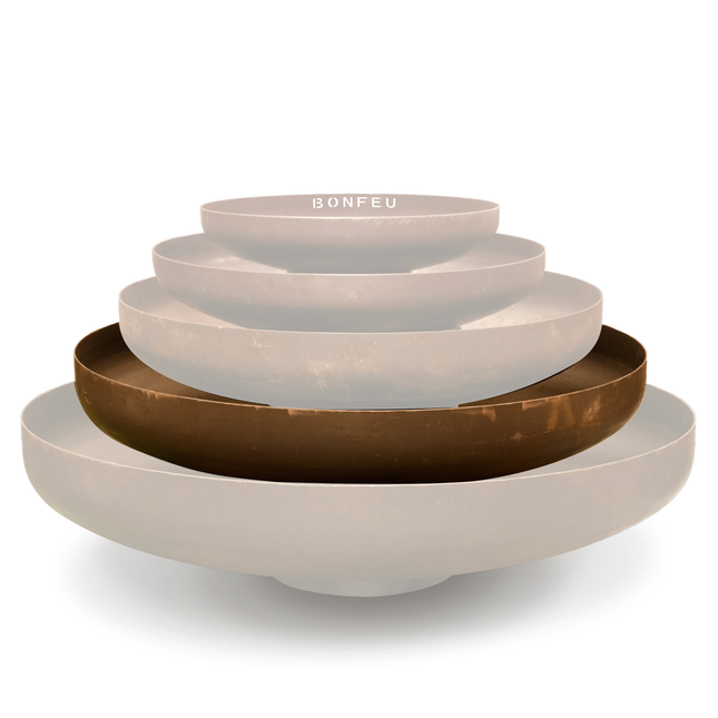 BonFeu BonBowl 120cm Corten Steel Fire Bowl