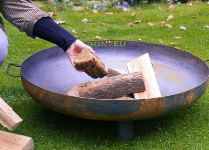BonFeu BonBowl Plus 80cm Corten Steel Fire Bowl