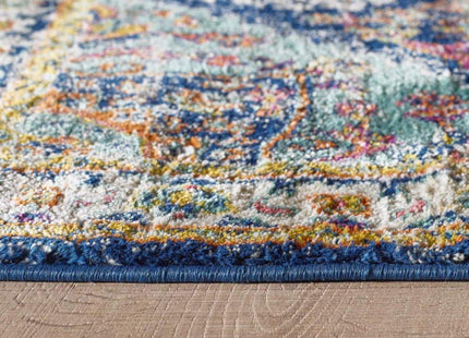 Granada Multicolour Vintage Rug | Emerald