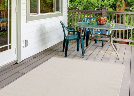 Ecology Outdoor Rug Cream | 500c