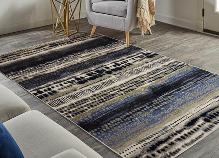 Batik Multicolour Abstract Rug