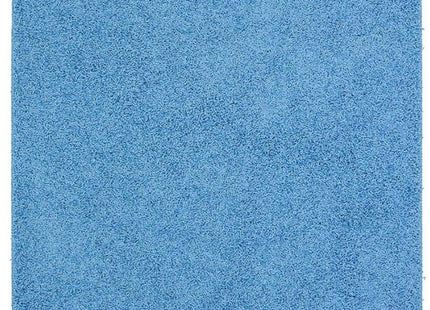 Fiji Sky Blue Washable Solid Shaggy Rug
