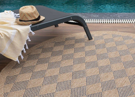 Nature Outdoor Rug Blue | 5300B