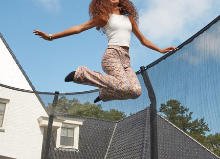 12ft Salta Green Round First Class Edition Trampoline with Enclosure