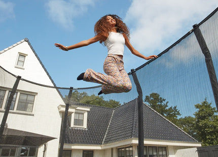 10ft Salta Green Round First Class Edition Trampoline with Enclosure