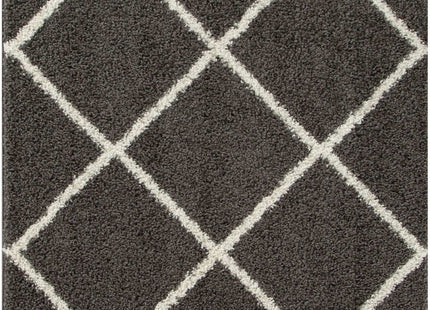 Moroccan Dark Grey Shaggy Rug | 540