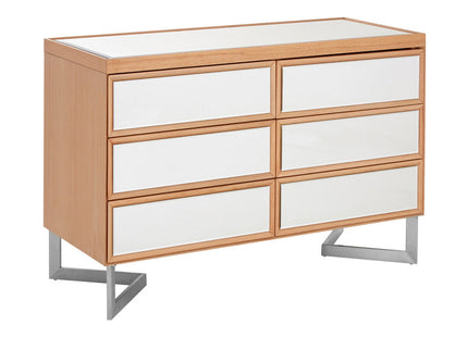 Kensington Townhouse Mirrored 6 Drawer Chest
