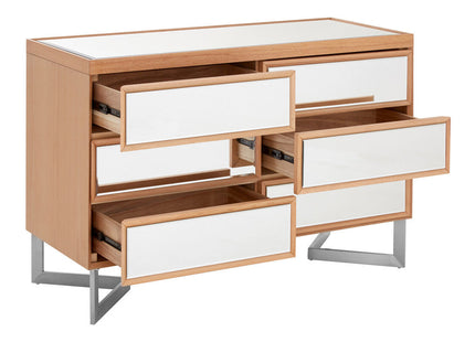 Kensington Townhouse Mirrored 6 Drawer Chest