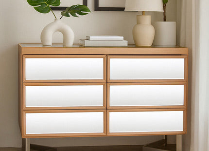 Kensington Townhouse Mirrored 6 Drawer Chest