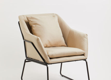 Stockholm Stone Fabric Armchair