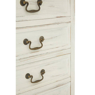 Hendra Ivory Finish 7 Drawer Chest