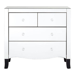 Graciela Mirrored 4 Drawer Chest