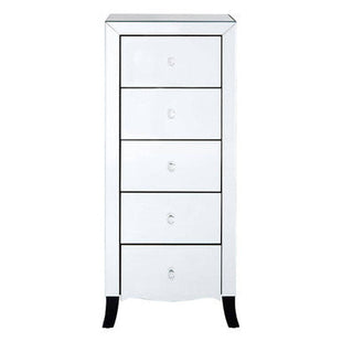 Graciela Mirrored 5 Drawer Chest