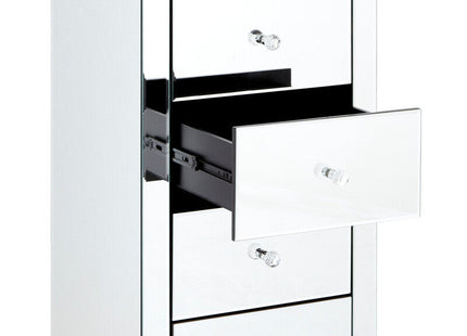 Graciela Mirrored 5 Drawer Chest