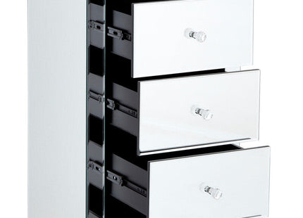Graciela Mirrored 5 Drawer Chest