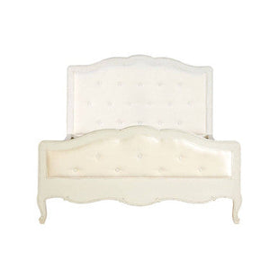 Loire White French Provincial Style Double Bed