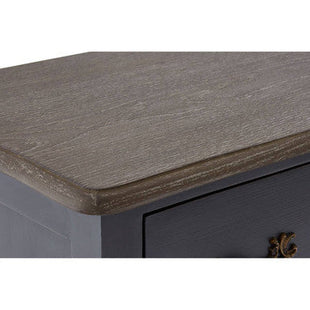 Loire Dark Grey Wooden 4 Drawer Chest