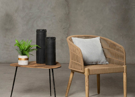 Opus Natural Woven Rope Armchair with Cushion
