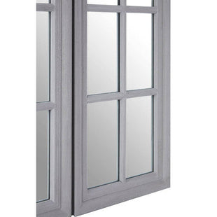 Grey Finish Dressing Table Mirror | Fret