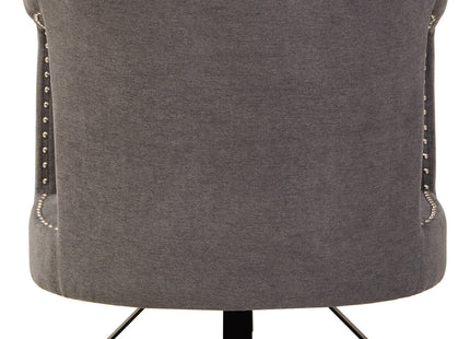 Hestia Ash Velvet Swivel Chair