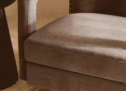 Hestia Ash Velvet Swivel Chair