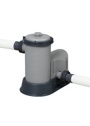 Bestway 18ft x 9ft x 48" Oval Steel Pro Max Above Ground Swimming Pool, Filter Pump & Accessories