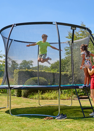 14ft Salta Cosmos Round Trampoline with Enclosure