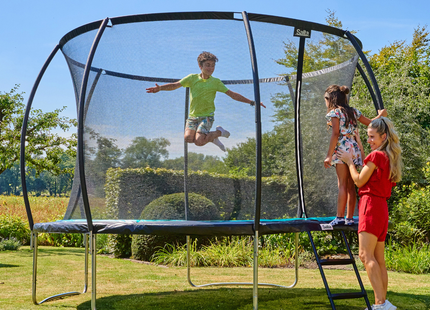 12ft Salta Cosmos Round Trampoline with Enclosure