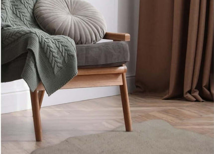 Luxury Natural Faux Fur Rug