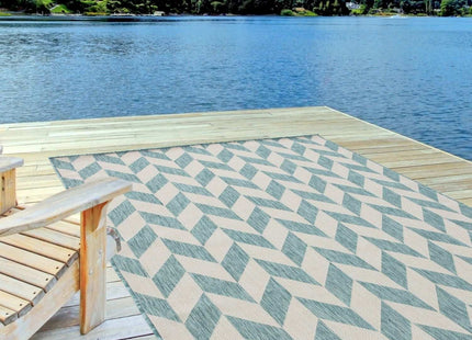 Ecology Outdoor Rug Aqua | 600Aq