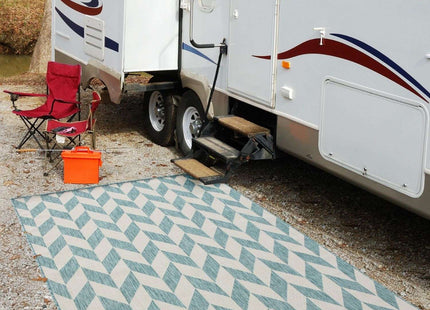 Ecology Outdoor Rug Aqua | 600Aq