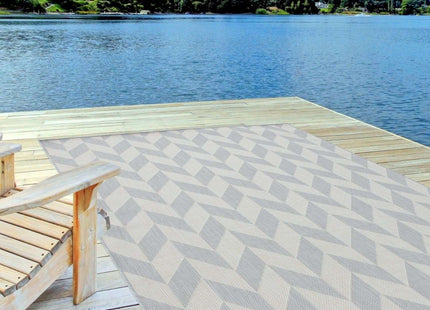 Ecology Outdoor Rug Grey | 600G