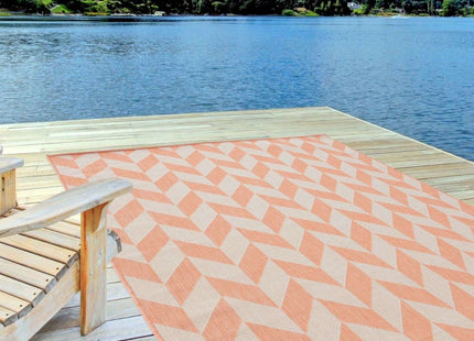Ecology Outdoor Rug Orange | 600Or