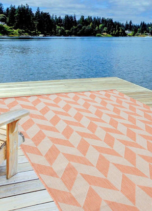 Ecology Outdoor Rug Orange | 600Or