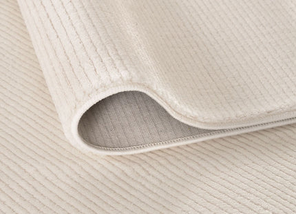 Carmel Cream Striped Rug | 6010