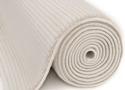 Carmel Cream Striped Rug | 6010