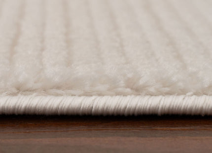 Carmel Cream Striped Rug | 6010