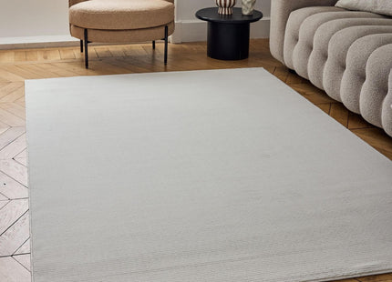 Carmel Cream Striped Rug | 6010