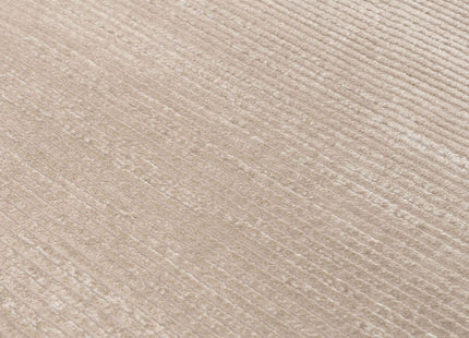 Carmel Beige-Cream Striped Rug | 6020
