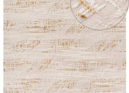 Carmel Cream-Gold Abstract Rug | 6030
