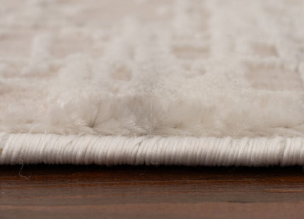 Carmel Cream-Grey Abstract Rug | 6030