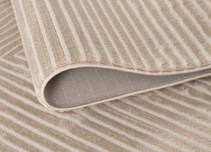Carmel Beige-Cream Geometric Rug | 6050